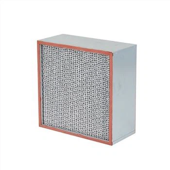 Tief gefalteter Hochtemperatur-HEPA-Filter