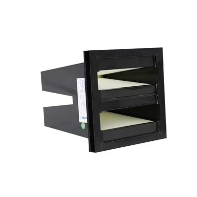 Industrieller pharmazeutischer V-Zellen-Kompakt-HEPA-Filter